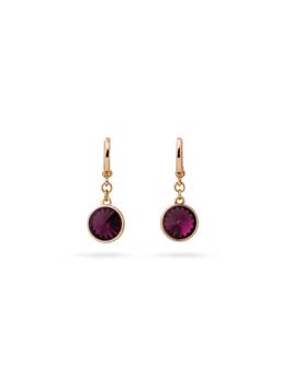 Veli Jewels - Women's Cushion Cut Drop Earrings