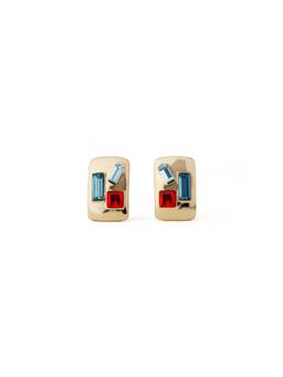 Veli Jewels - Marquise Cut Drop Earrings