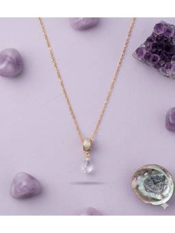 Veli Jewels - Crysta 18K Gold Plated Necklace