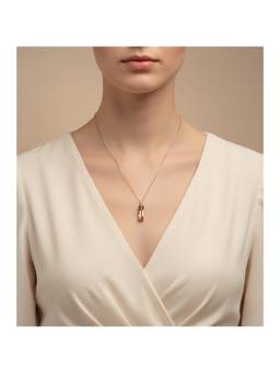 Veli Jewels - Flame 18K Gold Plated Necklace