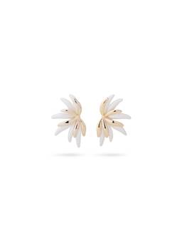 Veli Jewels - Step Cut 18K Gold Plated Earrings