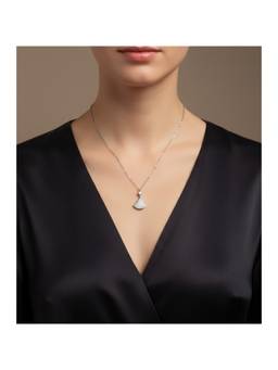 Veli Jewels - Ela Silver Anti Tarnish Necklace