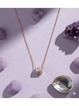 Veli Jewels - Dainty Rose Gold Waterproof Necklace