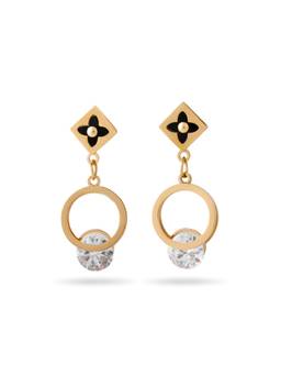 Veli Jewels - White Gold Earrings