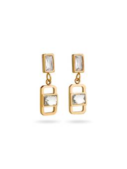 Veli Jewels - 18K Gold Plated Drop Earrings