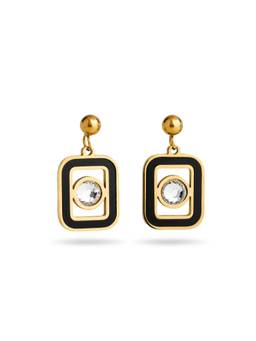 Veli Jewels - Silver Plated Drop Earrings