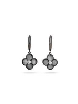 Veli Jewels - Women's Coral Drop Earrings