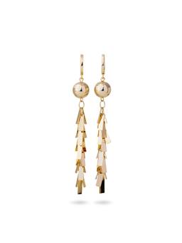Veli Jewels - Gold Dance Drop Earrings