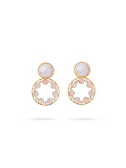 Veli Jewels - Gardenia Dangler Earrings
