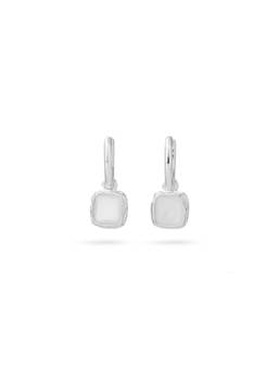 Veli Jewels - Snowdrop 18K Gold Plated Drop Women Earrings