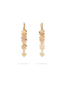 Veli Jewels - Wild Gold Dangler Earrings