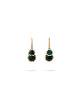 Veli Jewels - Dangle Ianthe Emerald Dangler Earrings