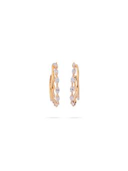 Veli Jewels - Women's Flutter Hoop Earrings