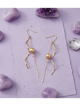 Veli Jewels - Senorita Gold Dangler Earrings