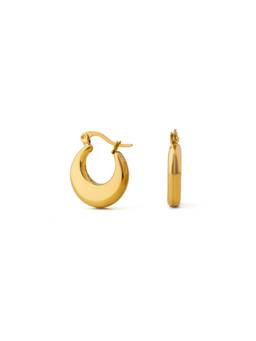 Veli Jewels - Classic Gold Hoop Earrings