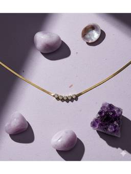 Veli Jewels - String Of Heart Anti Tarnish Necklace