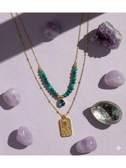 Veli Jewels - Beaded Beauty Skin Friendly Layered Necklace