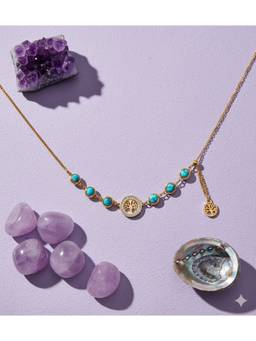 Veli Jewels - Tree Of Loop Anti Tarnish Necklace