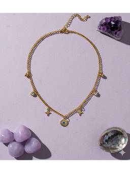 Veli Jewels - Night Magic 18K Gold Plated Necklace