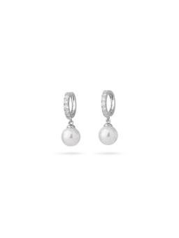 Veli Jewels - Women's Dream Silver Hoop Earrings