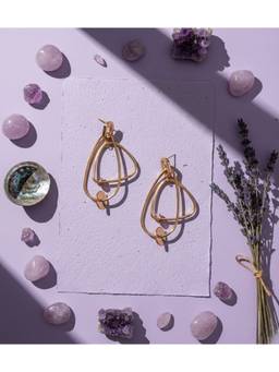 Veli Jewels - Women's Asymmetrical Statement Earrings
