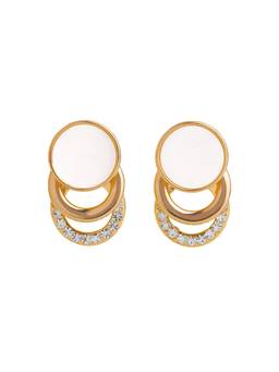 Veli Jewels - Dangle Odette Round Dangler Earrings
