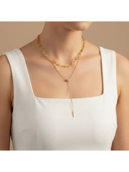 Veli Jewels - Chained Layer Waterproof Necklace
