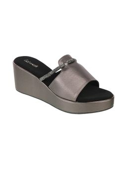 Catwalk - Women Silver Wedges Heels