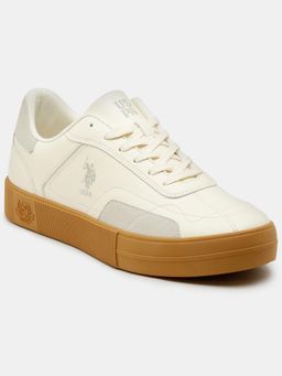 U.S. POLO ASSN. - ZYRON|Cream Sneaker for Men