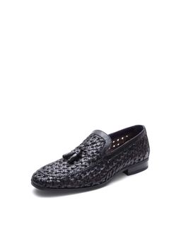 Rare Rabbit - Men Black Moccasins