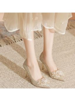 OZZARO - Women Silver Shaam Shandar Pump Heels