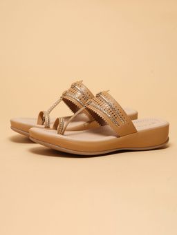 ERIDANI - Women Riha Brown Sandals