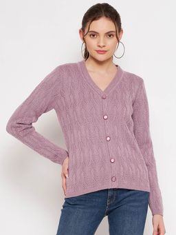 Madame - Mauve Cardigans for Women