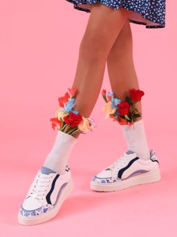 Monrow - Ashley White Sneakers