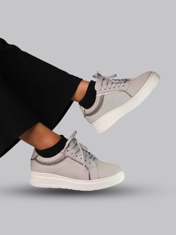 Monrow - Kelsey Gun Metal Sneakers