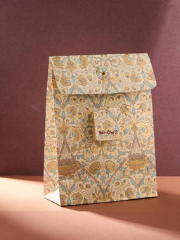 Fabindia - Beige Paper Aariana Gift Bag