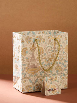Fabindia - Off White Paper Aariana Gift Bag