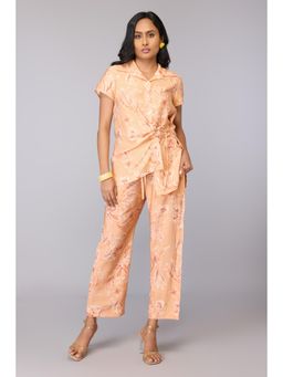 TAMISKA BY NARENDRA KUMAR - Sun-Kissed Blooms Co-Ord (Set of 2)