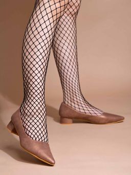 Shoetopia - Casual Copper Heeled Pumps for Girls