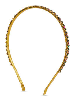 Ribbon Candy - Kundan Hair Band (16 Years And Above)