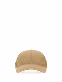 PRADA - Light Brown Solid Baseball Hat