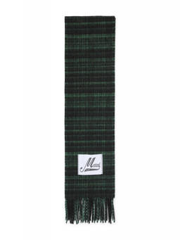 Marni - Black Checked Scarves