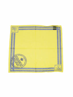 Dsquared2 - Yellow Logo Printed Scarf