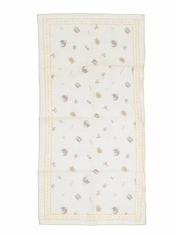 Woolrich - Beige Printed Scarf
