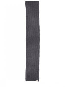 BALLY - Grey Knitted Scarf