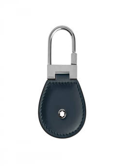Montblanc - Navy Blue Solid Key Holder