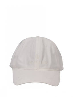 ANINE BING - White Logo Baseball Cap