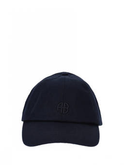 ANINE BING - Navy Blue Logo Baseball Cap