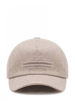 Zegna - Beige Solid Baseball Cap