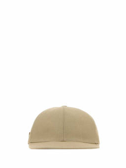 PRADA - Beige Sand Solid Baseball Cap